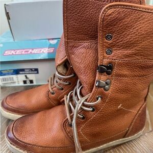 Blackstone Brown Ankle Boots